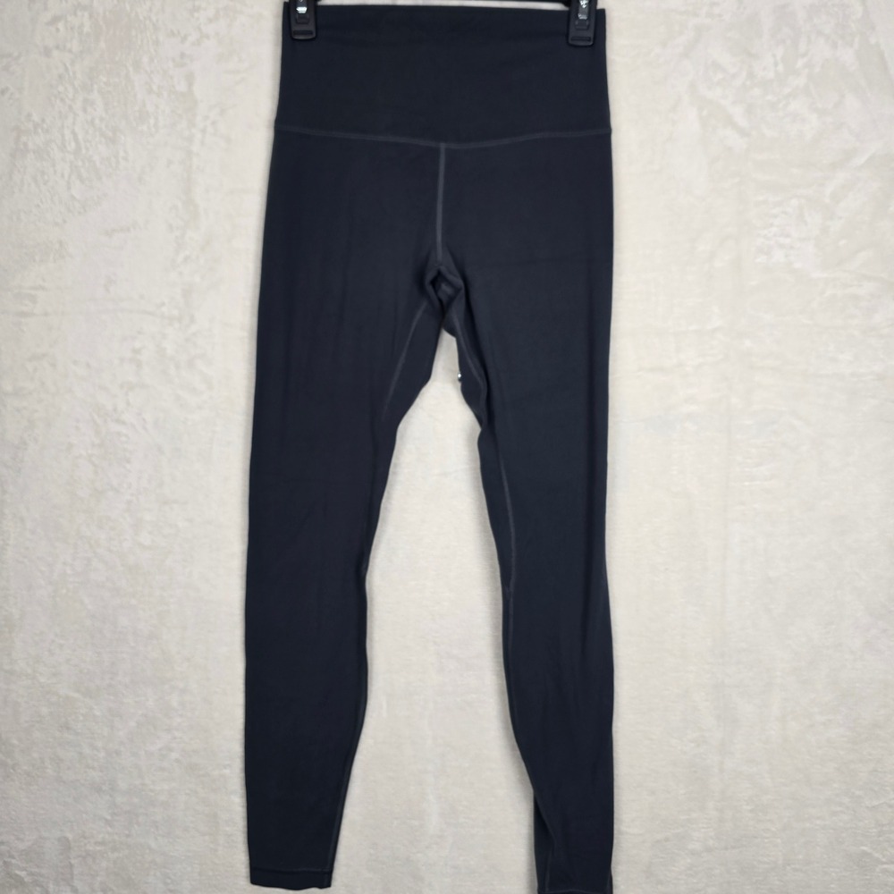 Lululemon Align High-Rise Pant 28" Melanite Dark Gray Yoga Leggings Size 6